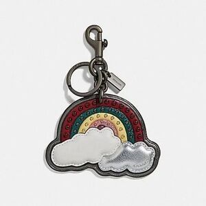 Coach Multicolor Cloud Keychain